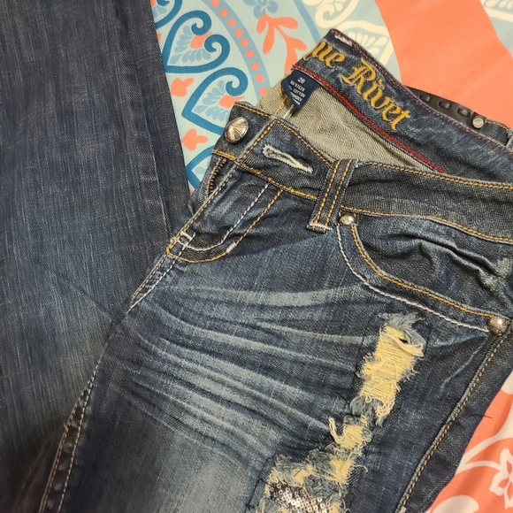 Antique River Straight Leg Jeans - Picture 4 of 7